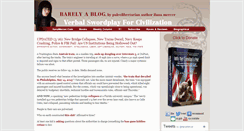 Desktop Screenshot of barelyablog.com